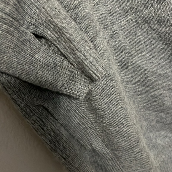 Lululemon sweat and savansana merino wool funnel neck gray sweater 12 - Picture 3 of 7